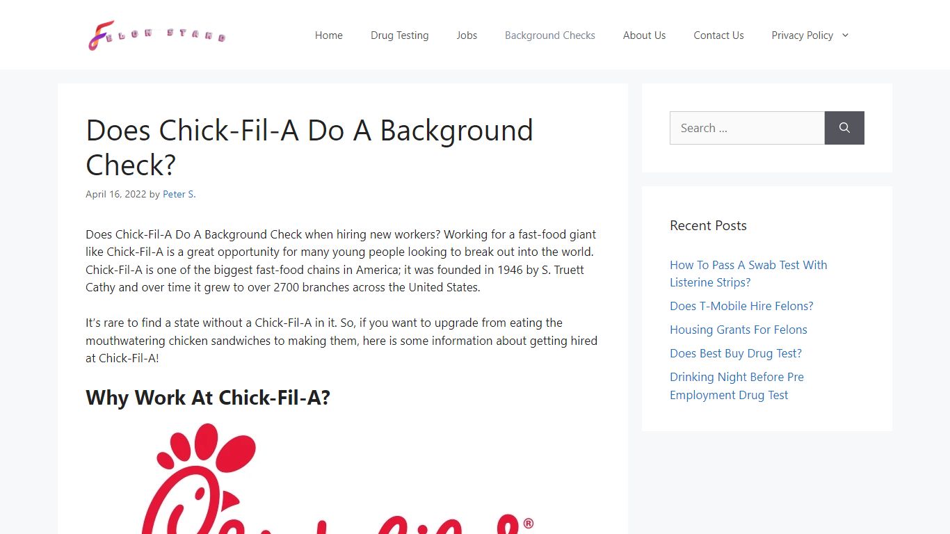 Does Chick-Fil-A Do A Background Check in 2023? - FelonStand