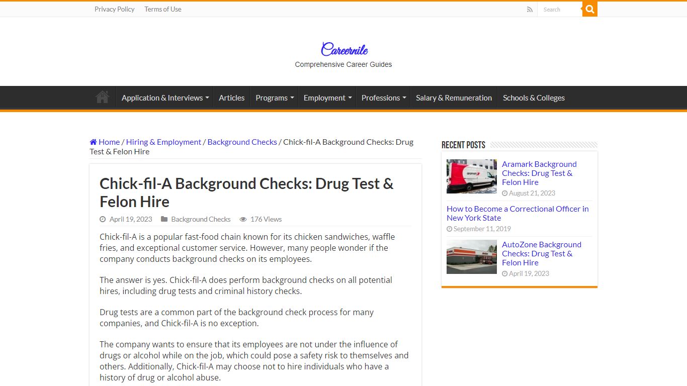 Chick-fil-A Background Checks: Drug Test & Felon Hire